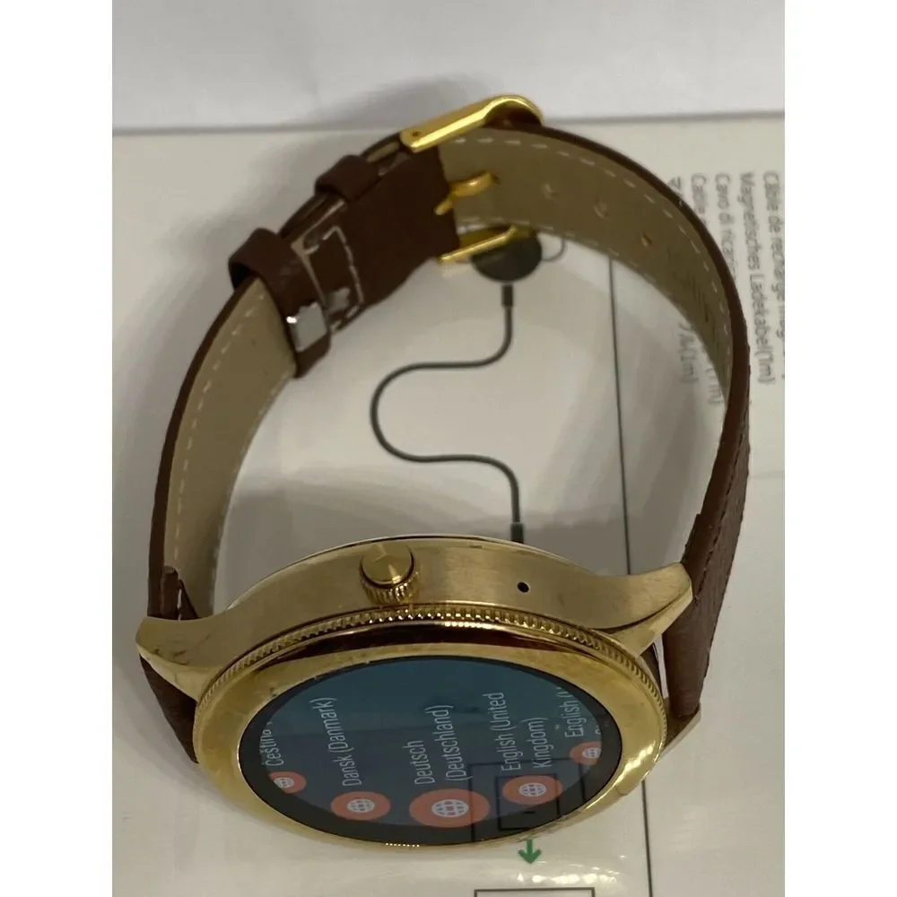 Fossil Gen 3 Authentic Genuine Smart Watch Custom Band FTW6006 DC758